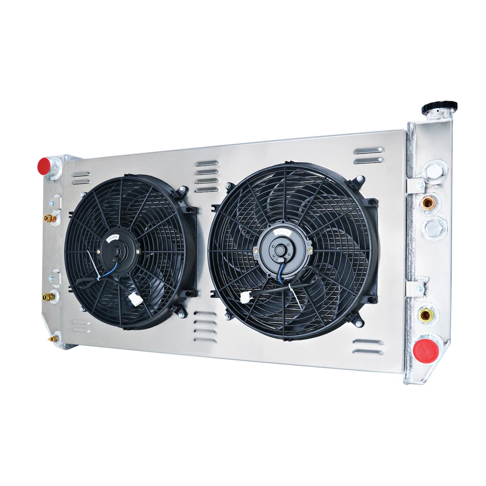 3 Row Radiator Shroud Fan Fits Chevrolet R2500 R3500 V2500 3500 Suburban 1987-91 - Image 4 of 4