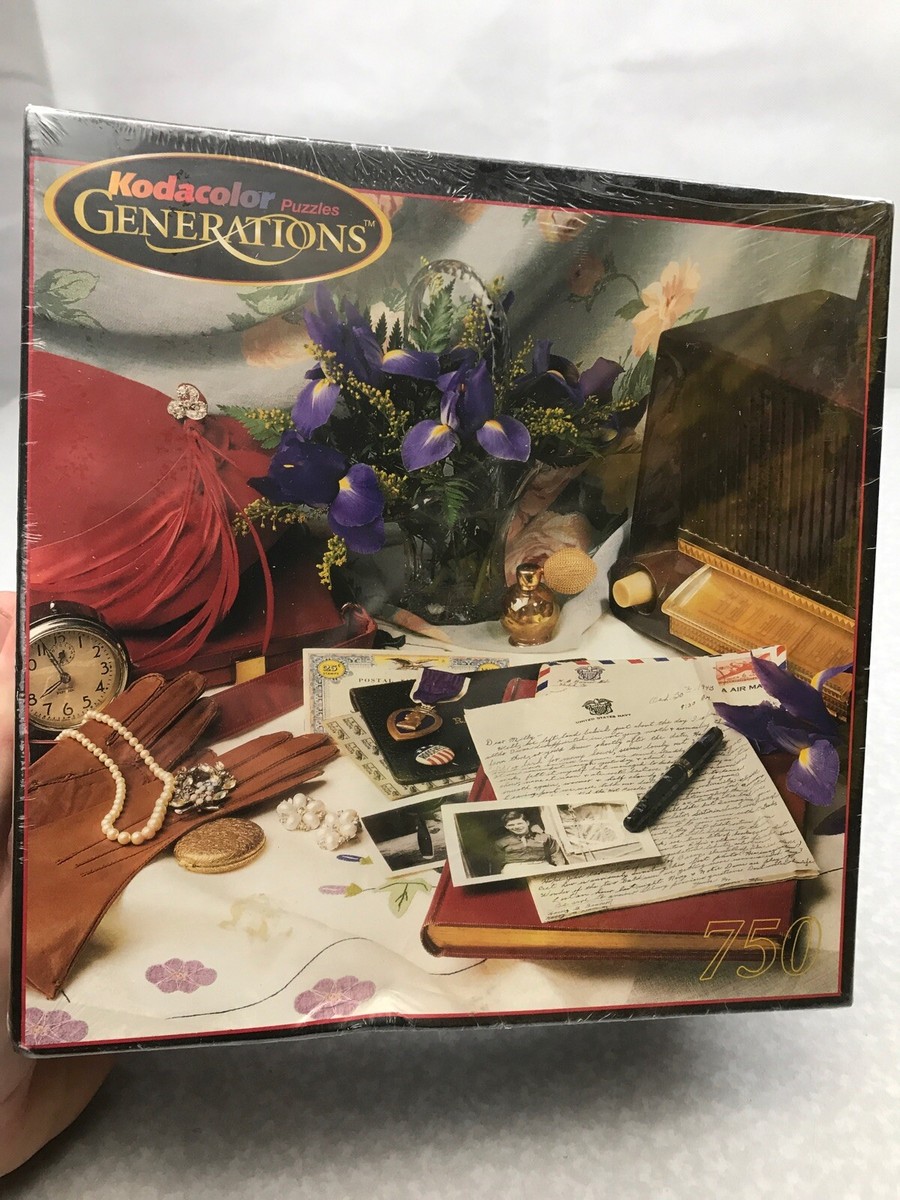 Kodak Kodacolor Jigsaw Puzzle 750 Piece Decades Puzzle 1940s - NEW