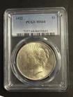1922  Peace Silver Dollar  PCGS  MS-64