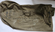 Original WWII US Army Canvas Large Duffel Bag