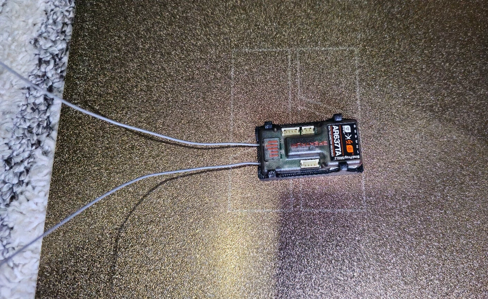 Spektrum AR637T AR637TA AR6610T Receiver Mount Case Holder Pair (x2) - Image 2 of 3