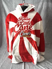 Raising Cane's Chicken Fingers Raise a Little Cane Wearable Blanket NEW