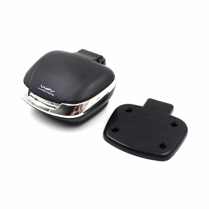 Soporte para tablero de instrumentos negro para cenicero de cigarrillos BlueLED base desmontable Foto 2 de 4