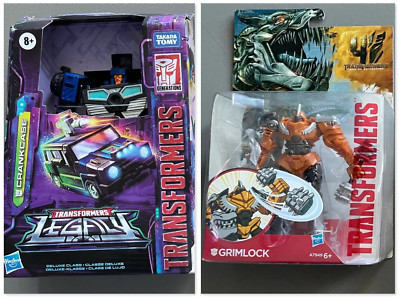 Transformers Generations Legacy Deluxe Crankcase Grimlock Age of Exctinction neu