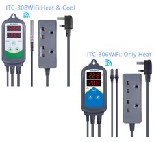 Inkbird Remote Read WIFI Temperature Controller Thermostats APP Probe Sensor UK
