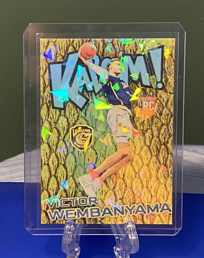 Victor Wembanyama Rookie Card Kaboom No K1 By Dynasty Dragon Skin 