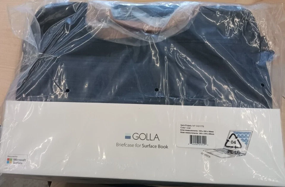 Maletín Golla para Surface Book - Polaris 14" CG1775, Color-Carbón Foto 2 de 2