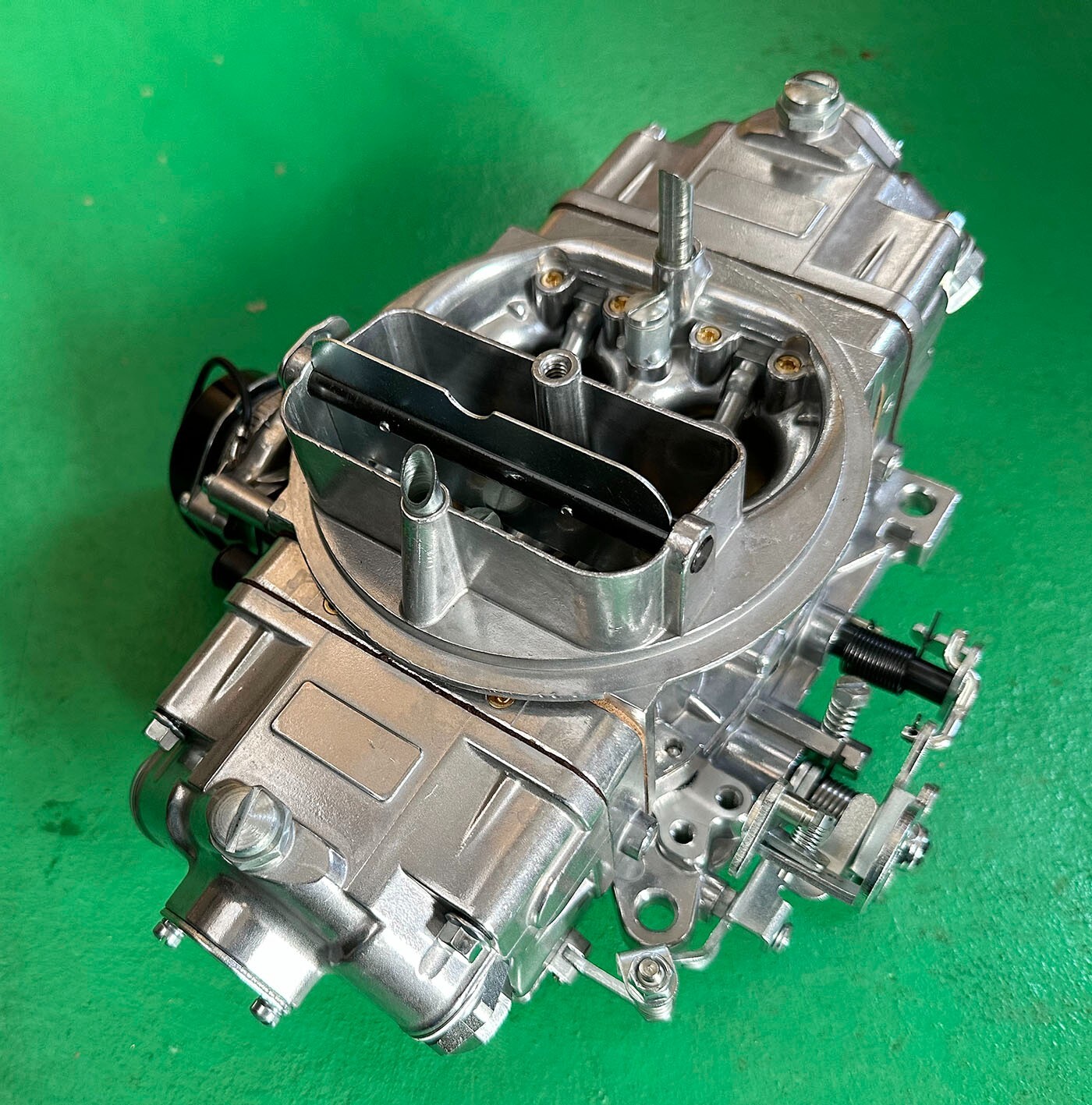 COPY 4BBL 650 CFM Brawler Double-Pumper Carburetor Electric Choke BR-67255