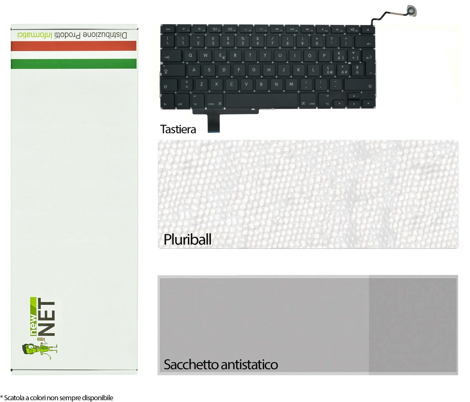 Tastiera per Apple MacBook Pro 17" A1297 "Core 2 Duo" 2,66 Inizio 2009 06075 foto 6
