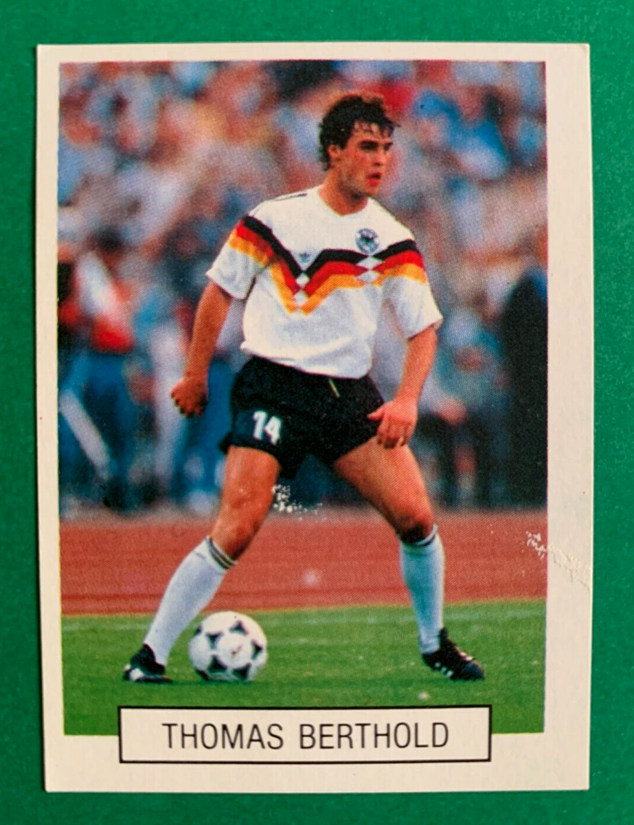 1990 Navarrete Italy World Cup FIFA Action #216 THOMAS BERTHOLD