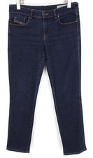 DIESEL Sandy Regular Slim-Stretch 0665W Stretch Jeans Women W29 L29 Blue