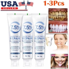 7.5% Hydroxyapatite Toothpaste Remove Yellow Tooth Stains For Sensitive Teeth
