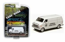 GREENLIGHT 1:64 SE 1976 DODGE B100 ANIMAL CONTROL VAN Diecast Car 29782