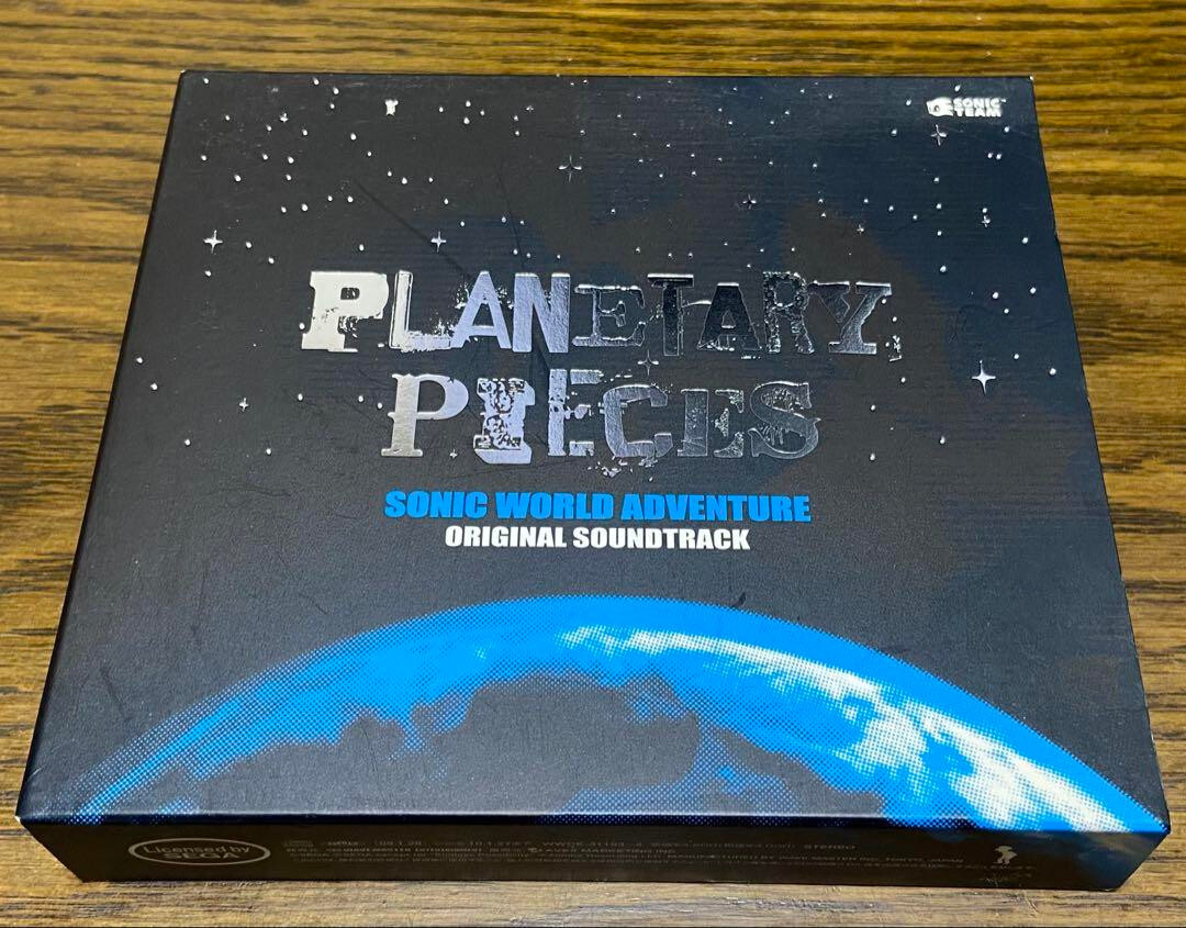 SONIC WORLD ADVENTURE Original Soundtrack Planetary Pieces CD SEGA