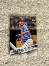 2017 Topps Update Series Baseball Card #US74 Ryne Stanek RC Tampa Bay Rays