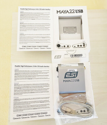 2 units MAYA22USB Flexible High Performance 24-bit USB Audio Interface