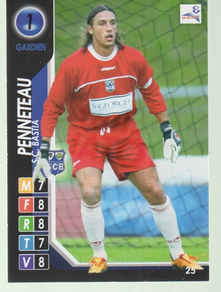 VIGNETTE PANINI DERBY TOTAL 2004 / 2005  S.C BASTIA  (PENNETEAU) - Photo 1/1