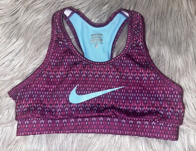 nike pro mesh sports bra
