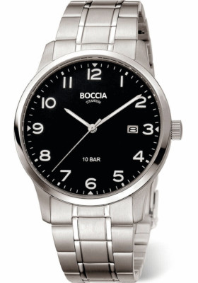 Boccia Titanium 3621-01 Uhr Titan Herren Uhr Armbanduhr 3621-01 Armband Titan