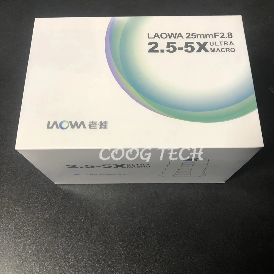 Venus Laowa 25mm F2.8 2.5-5.0X Ultra Macro Lens Canon Nikon Sony Pentax L-Mount - Image 2 of 4
