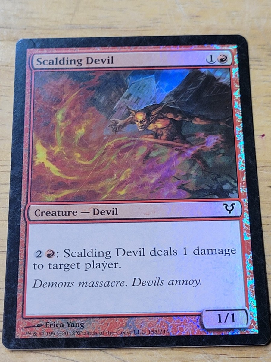 mtg devil cards Vengeful Devil Print main image 1
