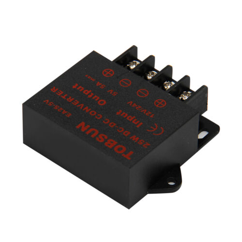 DC-DC Step Down Converter 12V/ 24V to 5V 5A Transformer Power Regulator Module - Picture 5 of 6