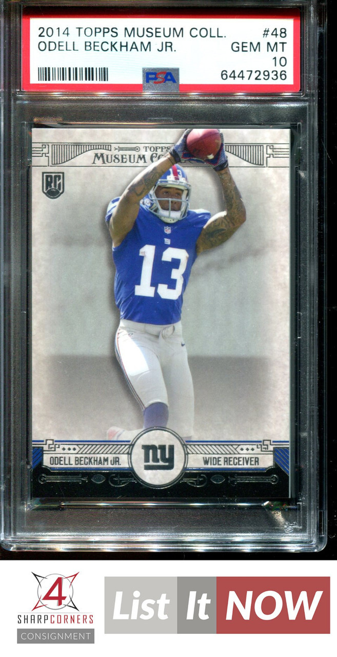 Odell Beckham Jr. Topps Museum Collection #48 Base
