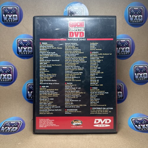 DVD GIOCHI PER IL MIO COMPUTER - NATALE 2002 - DEMO DI OLTRE 4G VINTAGE RETRO - Imagen 2 de 3