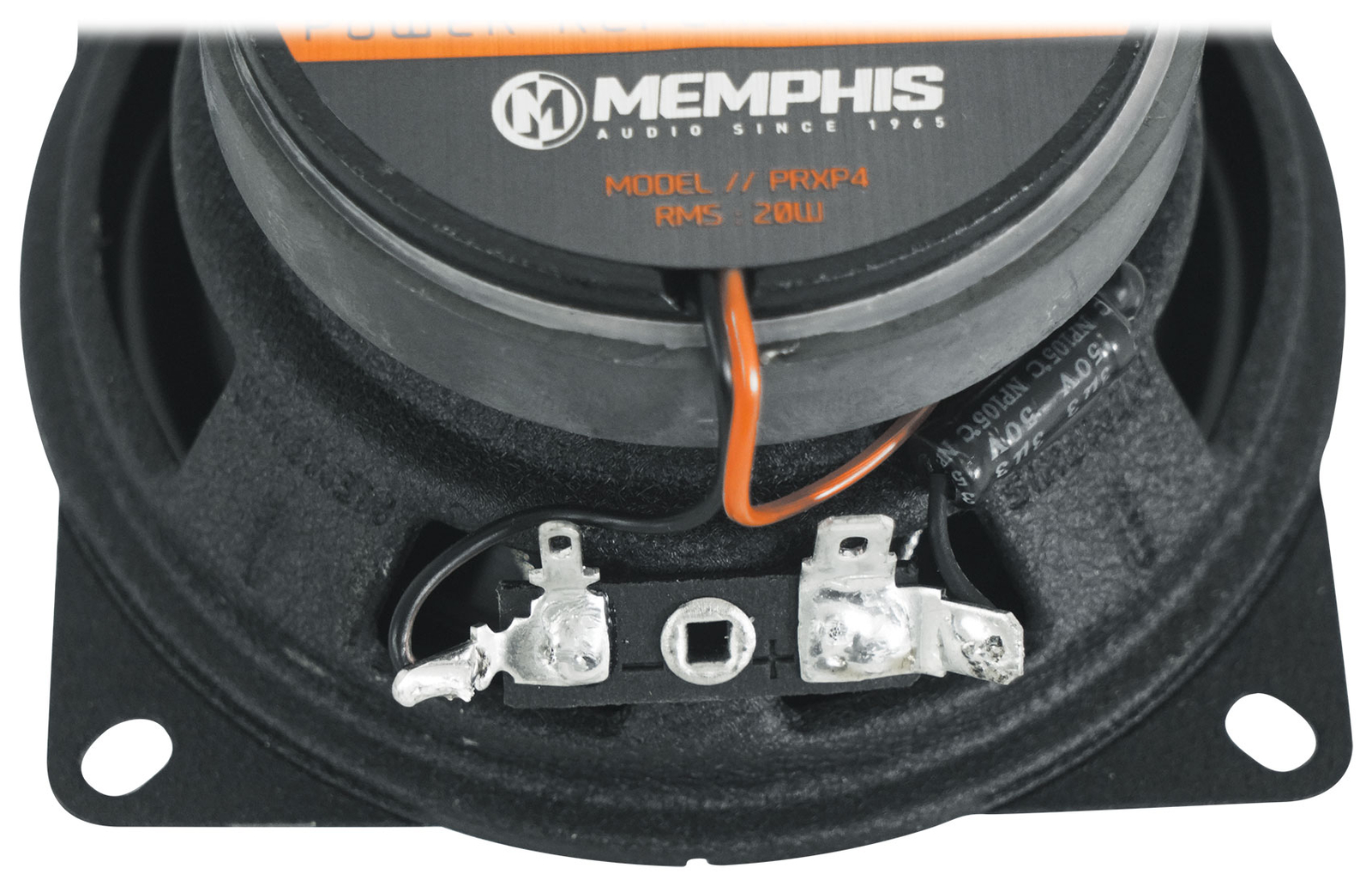 4 Memphis Audio PRXP4 - 4 40-ваттных 2-полосных автомобильных динамика с поворотными твитерами