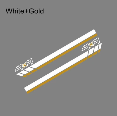 Graphic Two Sides Door Stripe Car Sticker For Mitsubishi L200 Pickup 4X4 Decal - Imagen 11 de 21