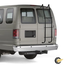 300Lbs 51" Ladder Rack For Ford E-Series Chevy Vans 97-2024 Hook Over Ladder