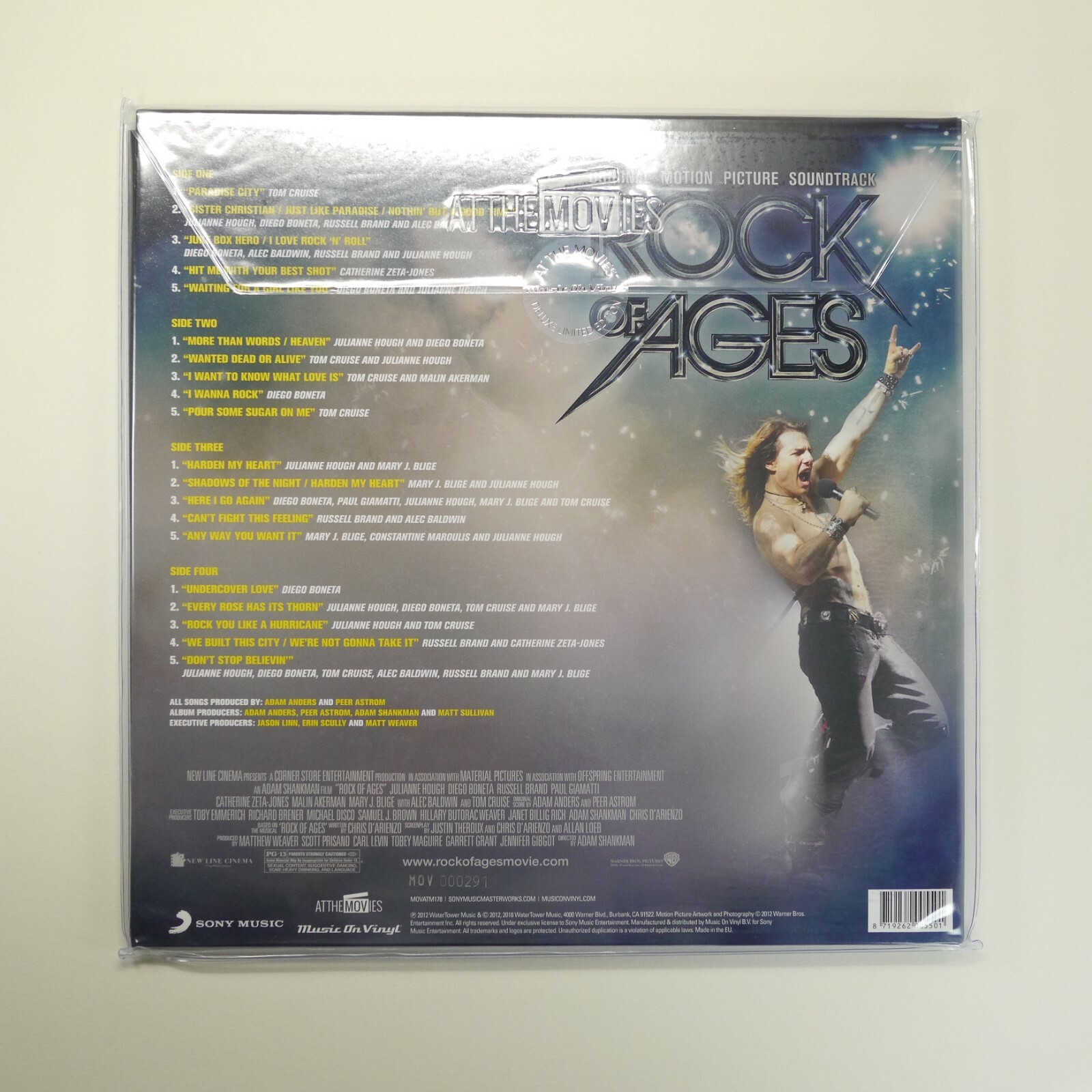 Rock Of Ages Soundtrack 2lp Limited 180gram Double Colored Vinyl For Sale Online Ebay rock of ages soundtrack 2lp limited 180gram double colored vinyl