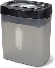 AU1232XB Anti-Jam 12-Sheet Crosscut Paper/Credit Card Shredder with 5.2-Gallon W