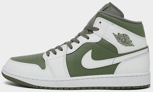 Nike Air Jordan 1 Mid DQ8426-107 Summit White/Vintage Liken Men's