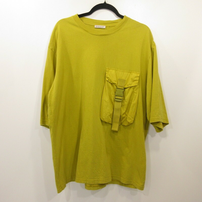 Moncler Yellow - T-Shirt モンクレール MONCLER Logo Tシャツ