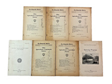 1930–32 Ohio Experiment Station Bulletin Lot of 7 • Farming Agriculture Vintage