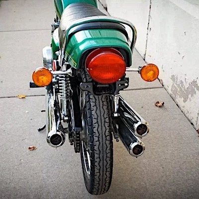 Almost) Brand New 1977 Kawasaki KH400