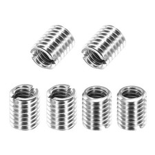 6Pcs 10mm 316 Stainless Steel Reducing Nut, M8x1.25 Male to M6x1 Female