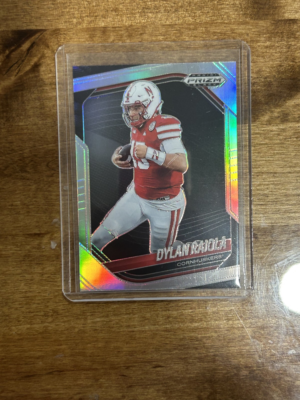 2025 Panini Prizm Black - Prospects Dylan Raiola #164 Silver Prizm (RC)
