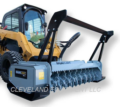 BAUMALIGHT MS572 FORESTRY DRUM MULCHER SKID STEER ATTACHMENT