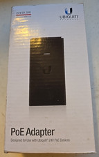 Ubiquiti Networks 24V PoE Adapter  Injector - Black NEMA 5 - 15 - US Ver - NEW