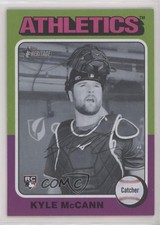 2024 Topps Heritage High Number Black & White Kyle McCann #682 4t6