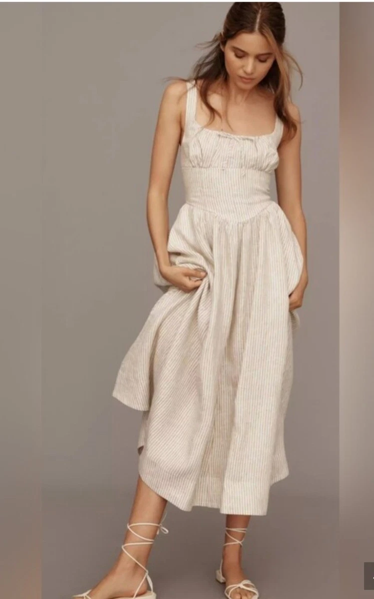 ebay linen dresses size 16 Shift Dresses for Women Small Medium Large XL Size 4-16 Vintage Pullover Ramie