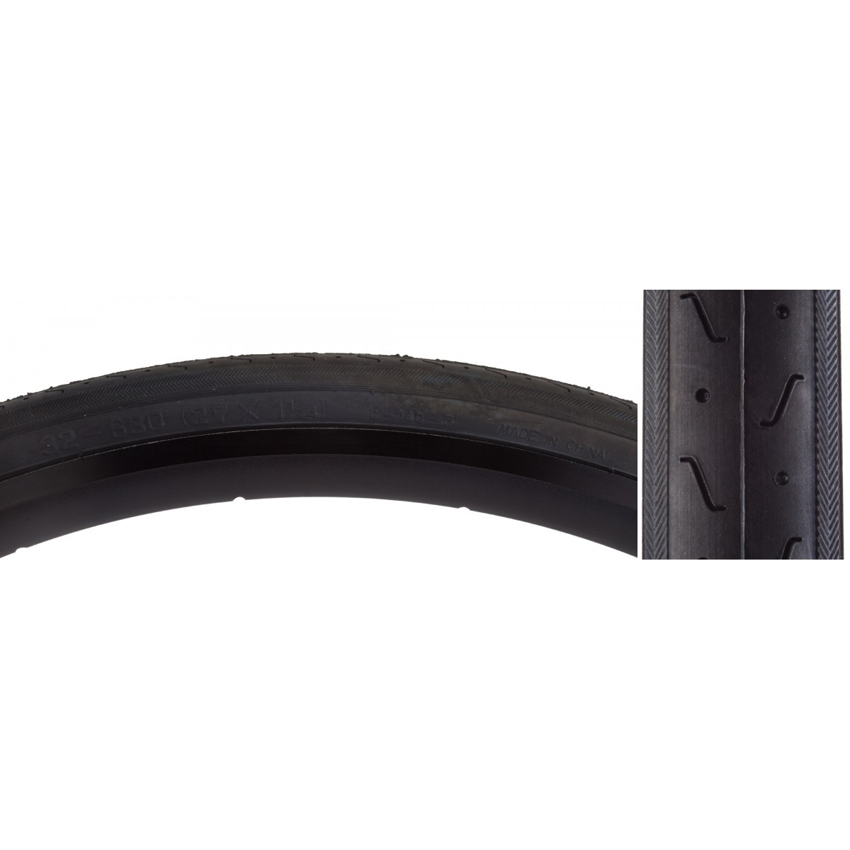 Sunlite Super HP CST740 27x1-14 Road Tire with Reflective Sidewall - Light 6090₽