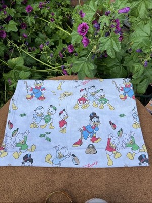 Tick Trick Track Disney Bettwäsche 90x130 Bettdecke Dagobert 1988 Vintage