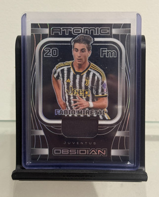 Panini Obsidian 2023/24 - Fabio Miretti PATCH - Juventus ATOMIC