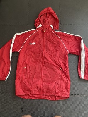 JAKO Windbreaker Rot   Gorpcore Style   Gr. M   Top Zustand!