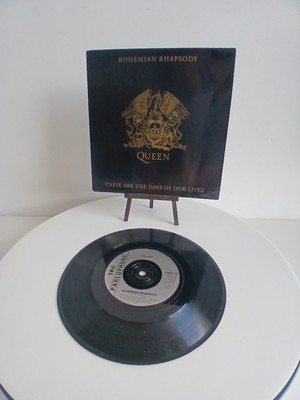 QUEEN Bohemian Rhapsody These Are The Days Of Our Lives Parlophone LP Vinyl 7''