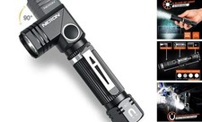 Flashlight 600 Lumens Tactical Flashlight, 90 Degree Ip65 Waterproof Led N7