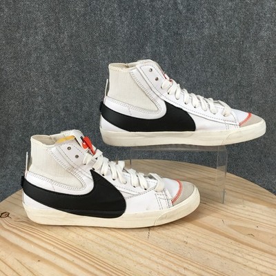 Nike Blazer Mid 77 Jumbo Shoes Mens 13 Athletic Sneakers DD3111-100 White Black